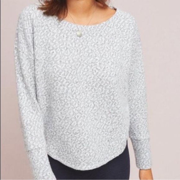 Anthropologie Saturday Sunday Andro Leopard Sweater | Size XS - Picture 2 of 6
